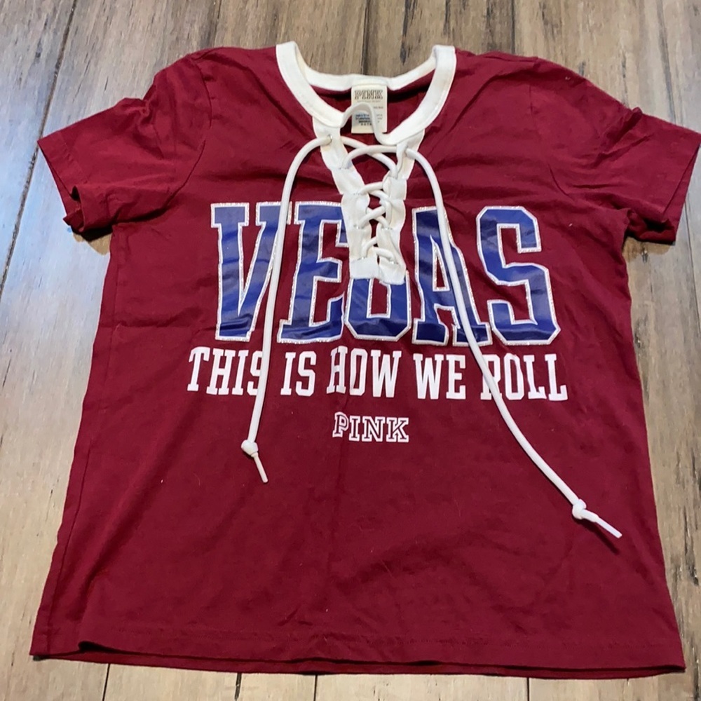 5 for $25 Pink Victoria's‎ Secret Vegas  t shirt
